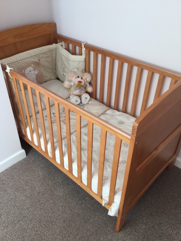 tesco cot bumper